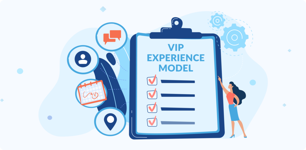 vip experience model