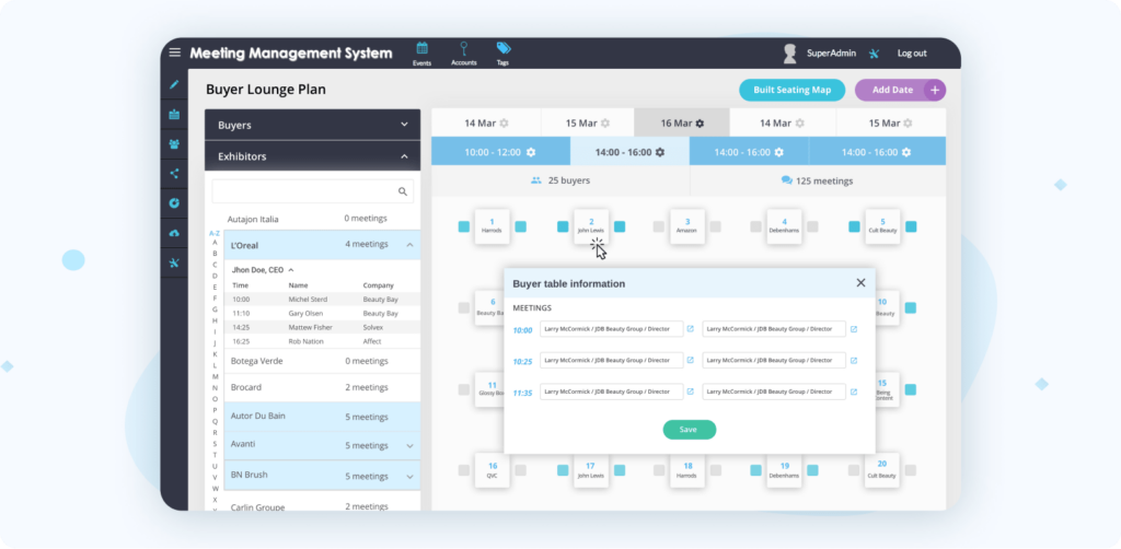 creating the meeting plan