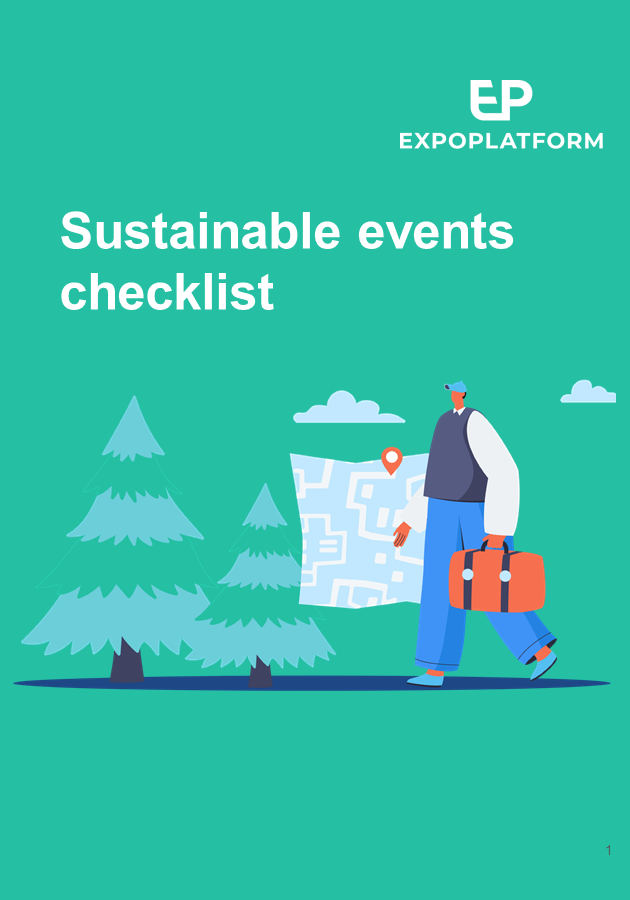 sustainable events checklist expoplatform banner