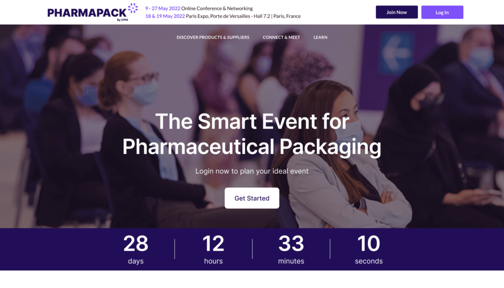 Pharmapack event website