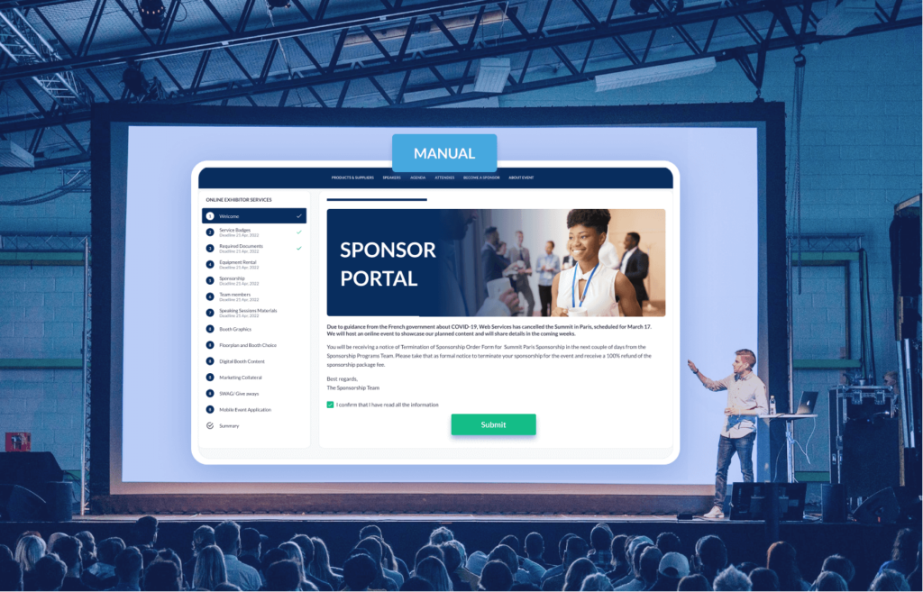 how exhibitor manual helps onboard exhibitors