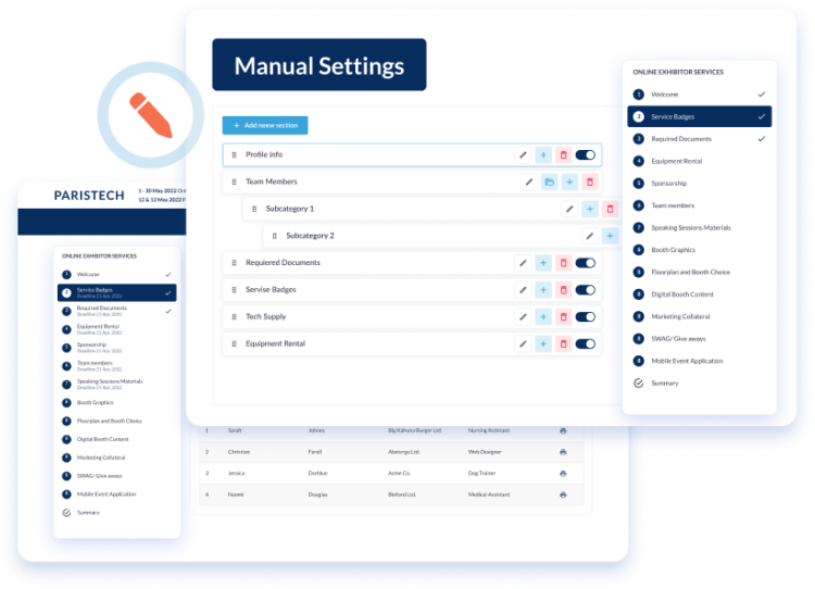 Exhibitor Manual Software - Exhibition Manual Provider | ExpoPlatform