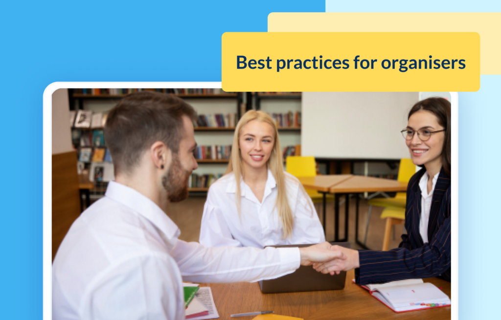 best practices for organisers