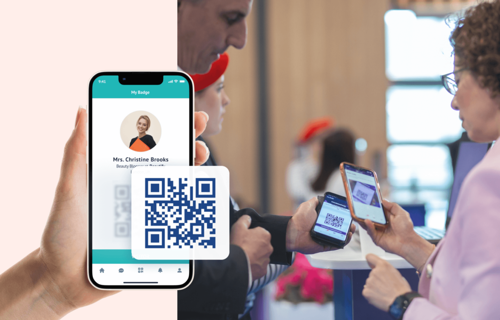 qr codes are ubiquitious at events