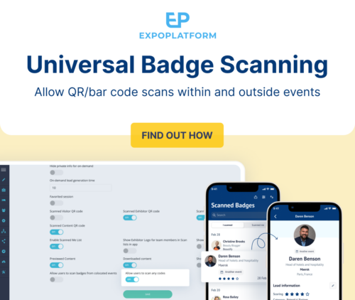 Universal Badge Scanning | ExpoPlatform