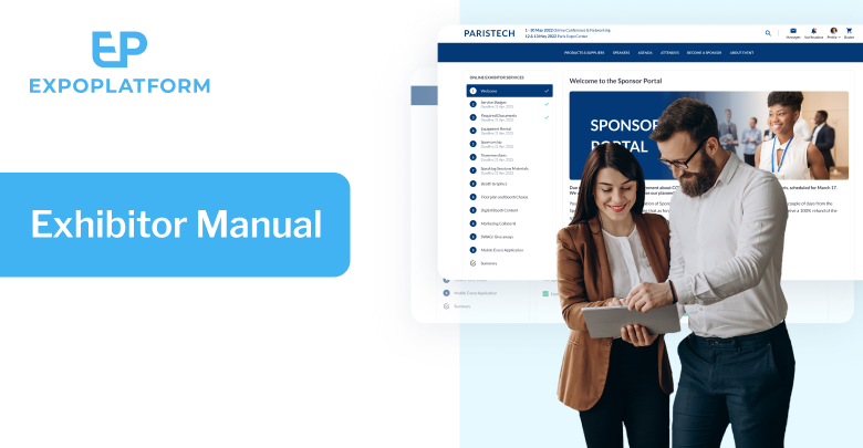 Exhibitor manual seamless solution| ExpoPlatform