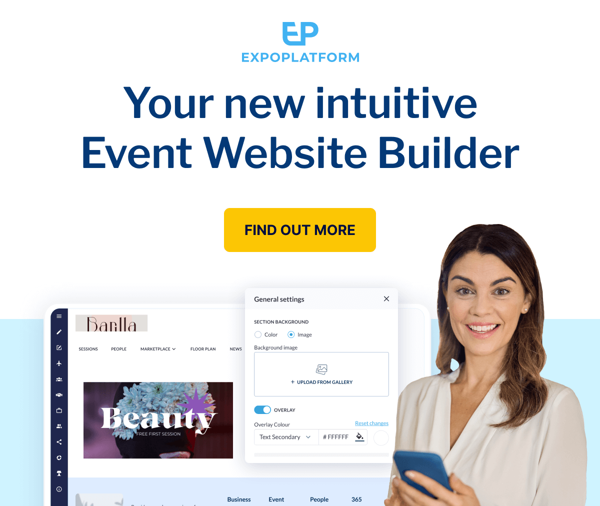 All-new Event Website Builder