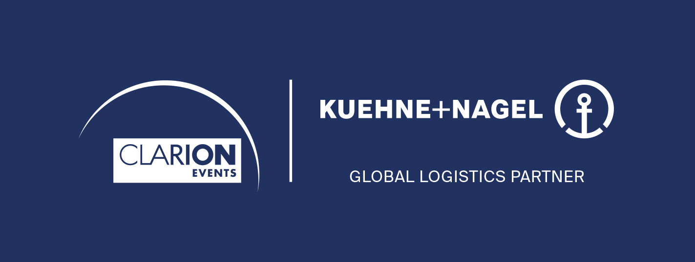 clarion events new global logistics partner