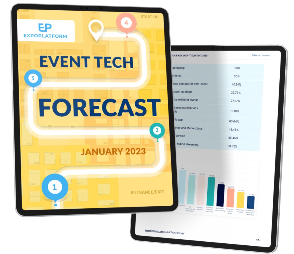 Thank you for downloading the Event Tech Forecast | ExpoPlatform
