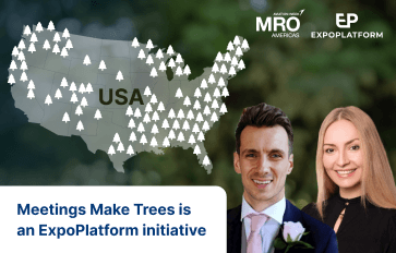 MRO Americas plants 1,000 trees through ExpoPlatform scheme