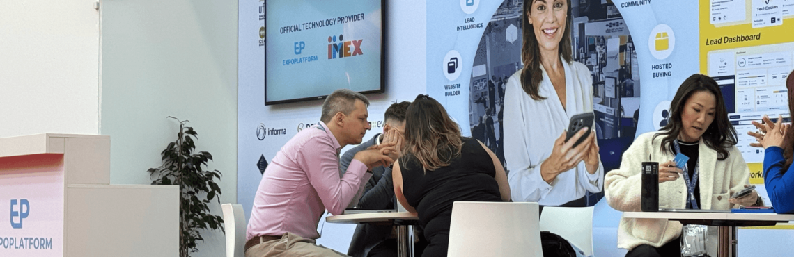 What are the main advantages of ExpoPlatform’s trade show, exhibition and conference solutions?