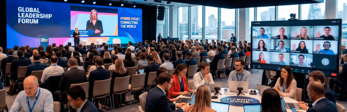 How to choose the right format: virtual, hybrid or in-person events